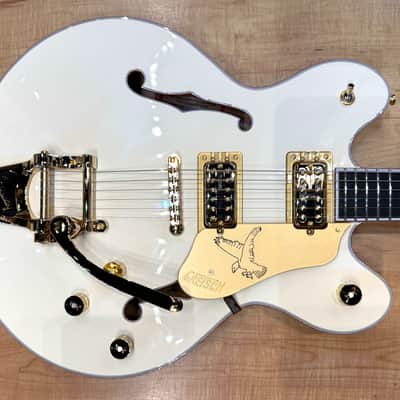 Gretsch Falcon Center Block LImited Edition with String-Thru Bigsby and Gold Hardware 2025 - Vintage White image 4