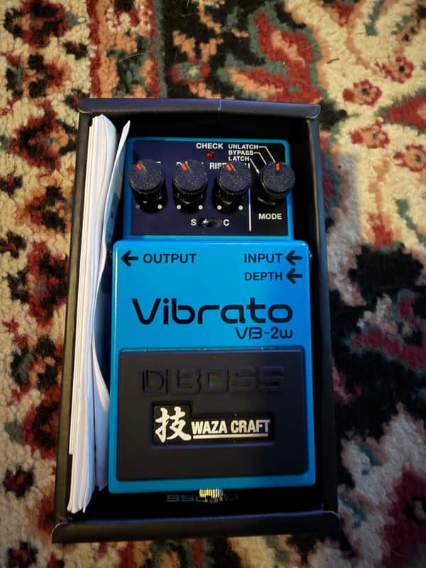 Boss VB-2W Waza Craft Vibrato 2016 - Present - Blue image 1
