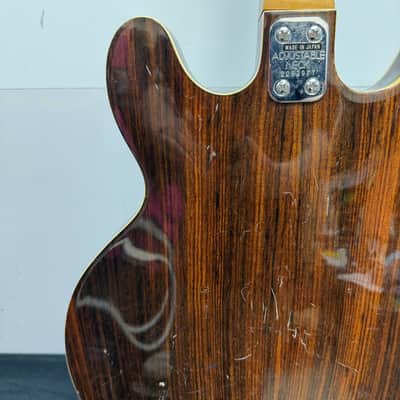 Vintage Univox 335 Style Hollowbody Electric Guitar Made in Japan for Parts or Repair 1970's image 24