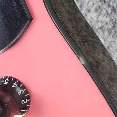 Vintage Zip Electric Guitar - Pink - Pre-Loved (Fair Condition) image 7