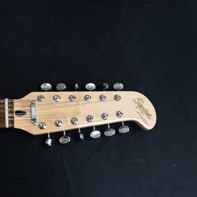 Squier by Fender FSR Paranormal Jazzmaster XII 12-String Electric - Fiesta Red (0596-SR) image 10