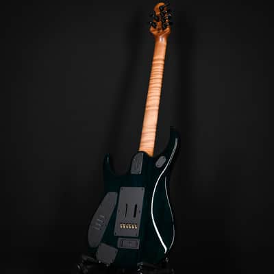 Ernie Ball Music Man JP15 Emerald Glow w/ Roasted Figured Maple Neck *Miami Guitar Exclusive* 2024 (H07648) image 12