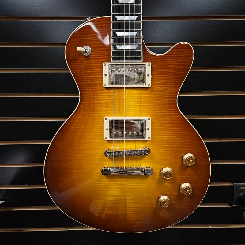 Eastman SB59-GB Solid Body Single Cutaway - Goldburst image 1