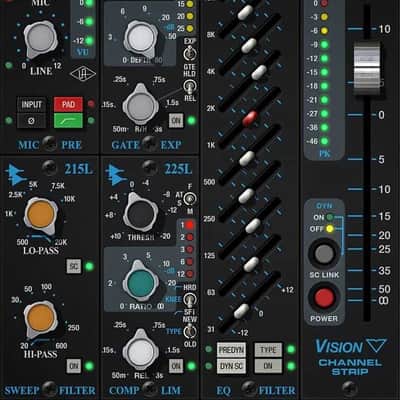 UAD API Vision Channel Strip Collection	 (Download) <br>