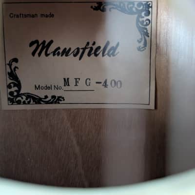 Suzuki Mansfield MFG-400 Mandolin 1970s image 10