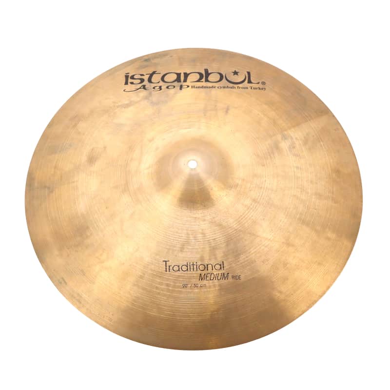 Istanbul 20 Inch Traditional Medium Ride Cymbal image 1