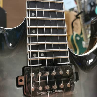 Jackson Pro Plus Series Dinky DKAQ - Ebony Fingerboard, Ghost Burst image 8