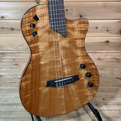 Cordoba Stage Nylon String Electric Guitar - Natural Amber image 1