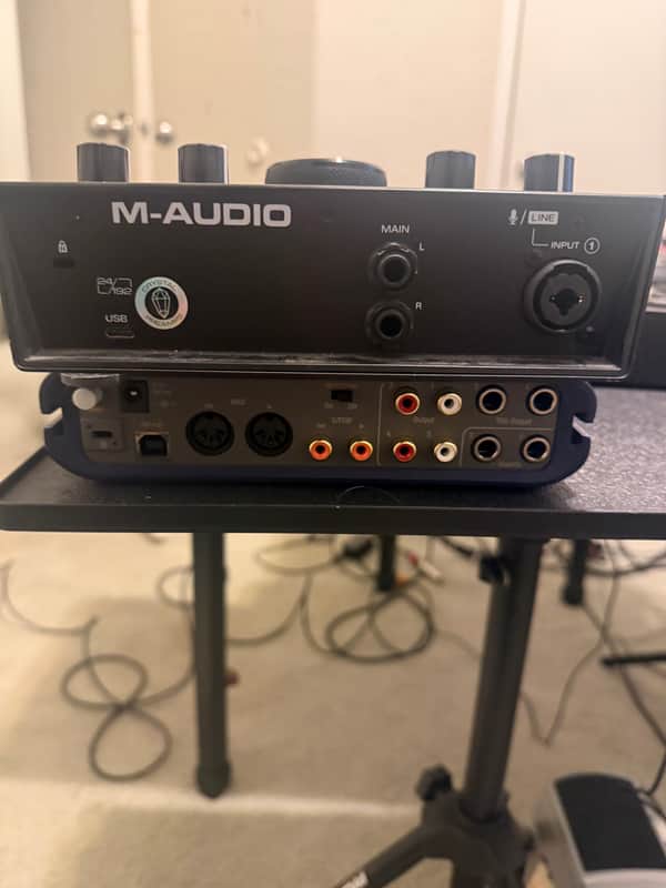 M-Audio AIR 192|4 USB Audio Interface 2019 - 2020 - Black image 1