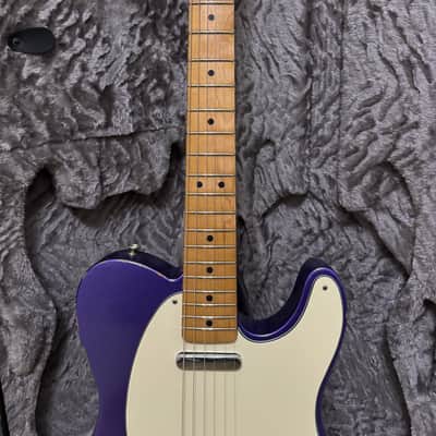 Fender Road Worn '50s Telecaster 2019 - Purple Metallic with Fender hard case image 3