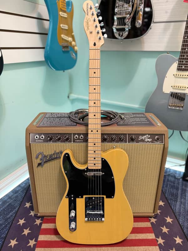 Squier Telecaster Left Handed, Butterscotch - Pre Owned image 1