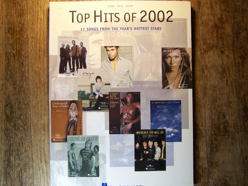 Unknown Top Hits of 2002 music book 2002 Multi Color image 1