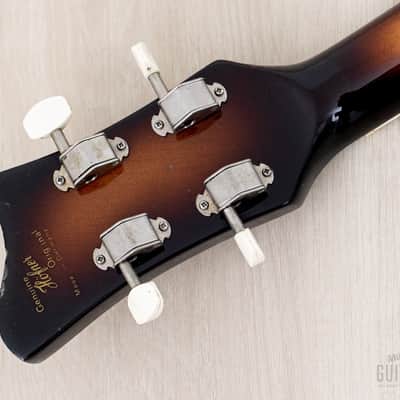 1974 Hofner 500/1 Beatle Bass Vintage Violin Bass Sunburst w/ Blade Pickups, Case image 5