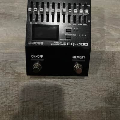 Boss EQ-200 Equalizer 2019 - Present - Black image 1