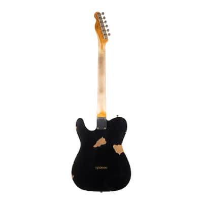 Used Fender Custom Shop 1963 Telecaster Relic Masterbuilt David Brown - Black image 4