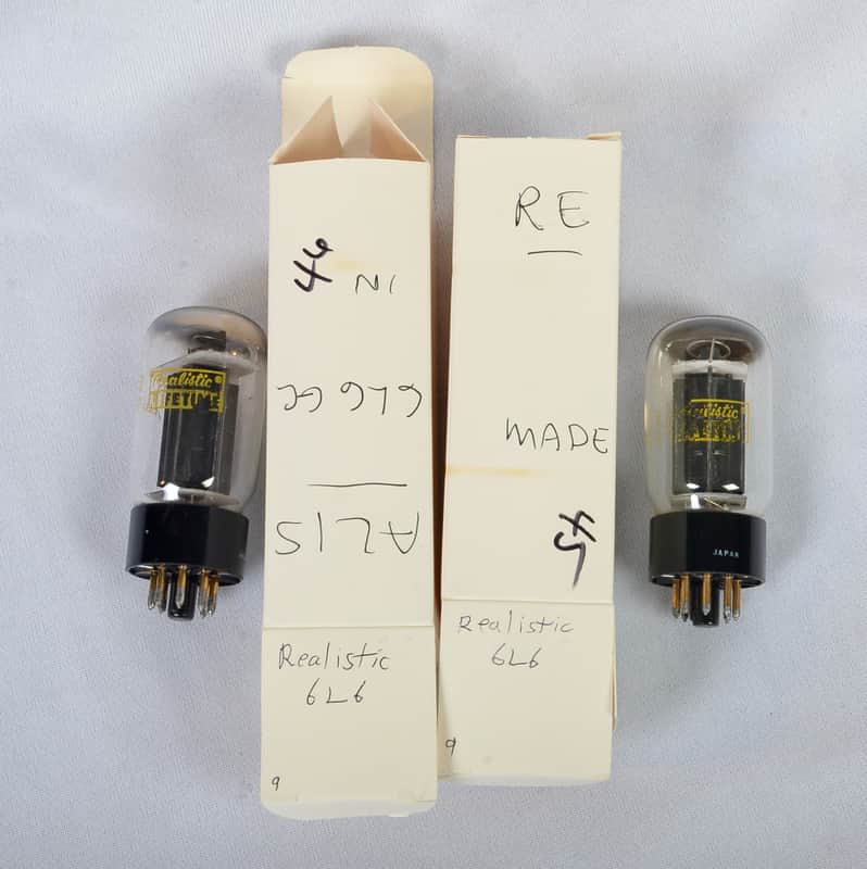 Realistic 6L6GC matched pair image 1