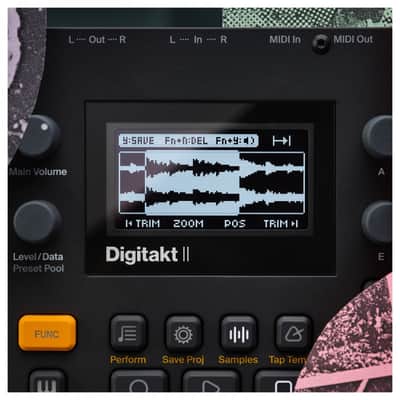 Elektron Digitakt II 16-track Stereo Drum Computer and Sampler 2025 - BLACK image 7