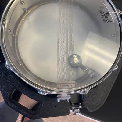 Pearl SS Steel Shell 2000’s - Silver striped steel image 1
