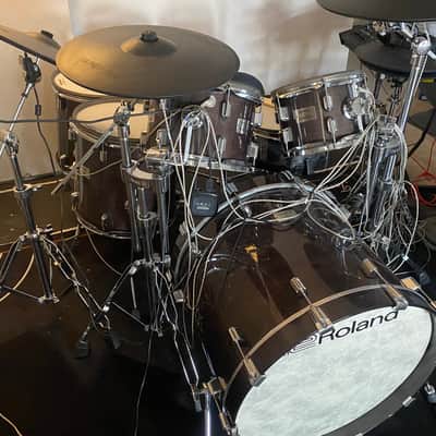 Roland VAD716 Acoustic Design Series Electronic V-Drum Kit 2024 - Present - Gloss Ebony image 2