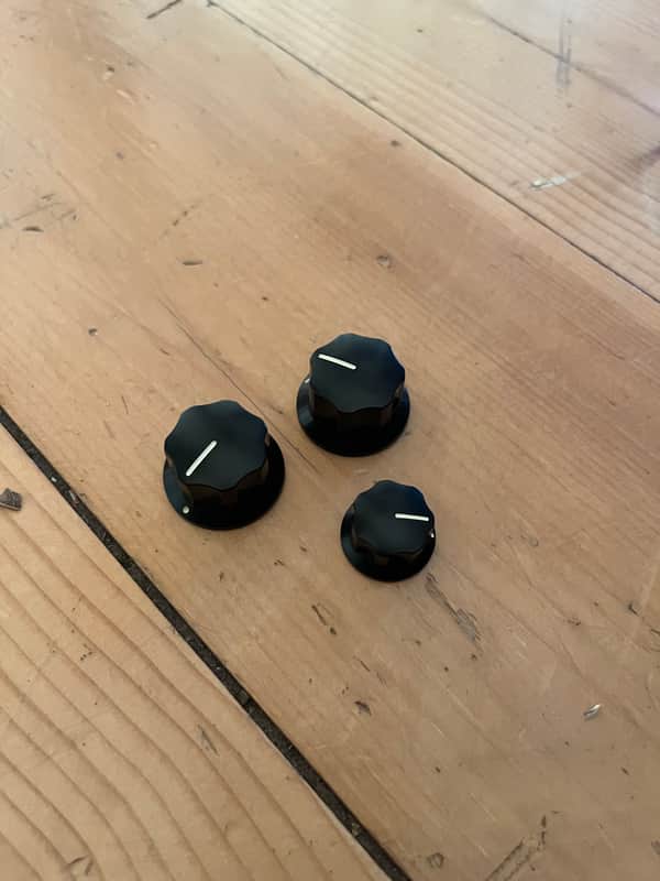 Custom Fender Replacement Jazz Bass knobs image 1