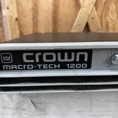 Crown Macro-Tech 1200 2-Channel Power Amplifier - tested & working Bild 2