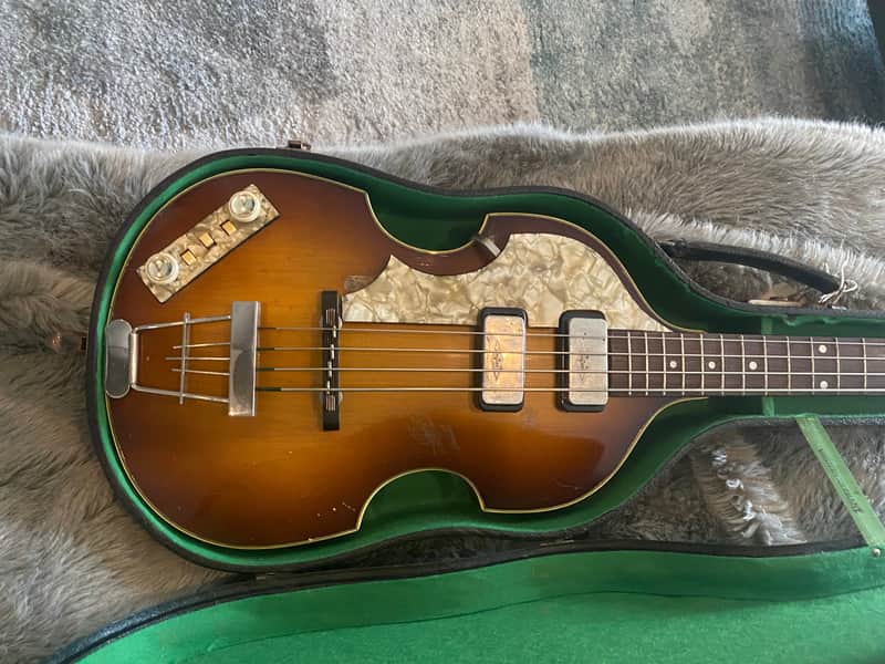 Hofner 500/1 Van Wouw Left Handed Bass 1961 - Sunburst image 1