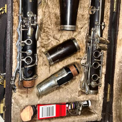 Vintage 1929 Buffet Crampon R13 Clarinet – Ebony Finish, Excellent Condition image 2