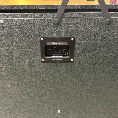 Marshall JCM 900 Model 4100 Amp Head with 1960A 4x12 Cabinet half stack - Black w/ Road Case image 6