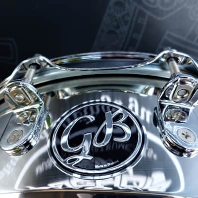 Gon Bops 8.5" Stainless Steel 14" Banda Snare Drum (Tarola) image 2
