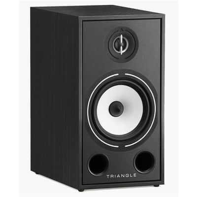 Triangle Borea BR03 100W 2-Way Bookshelf Speakers, Pair, Black Ash image 2