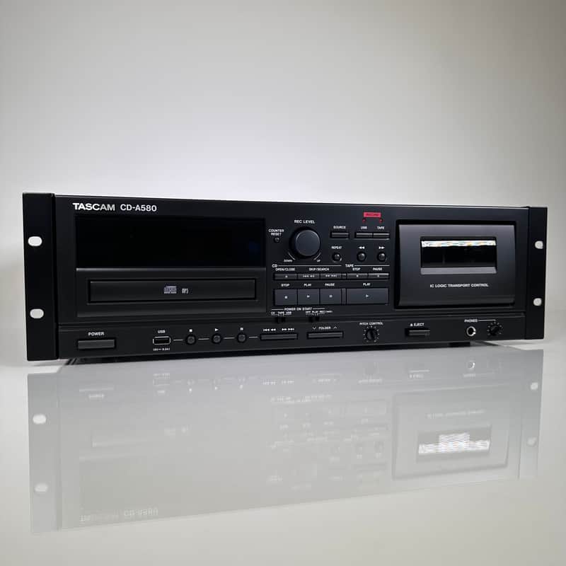 TASCAM CD-A580 Professional Cassette Recorder CD & Tape Player image 1