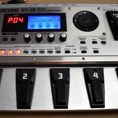 Boss GT-10 Guitar Effects Processor image 4