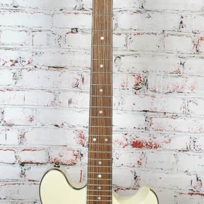 Fret King - FKV36CTSB Elise Custom Semi-Hollow Electric Guitar - Vintage White - w/HSC -x1520 - USED image 2