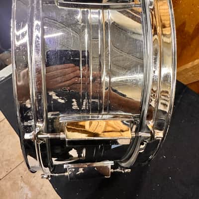 Yamaha 5.5" x 14" Snare Drum SD-755 Chrome Over Steel image 4