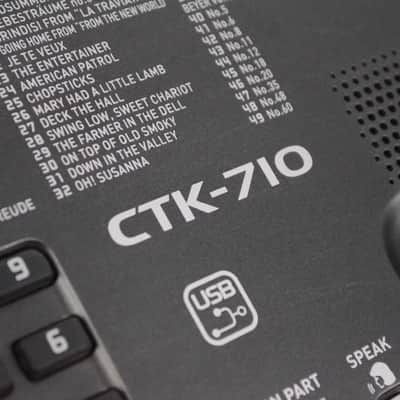 Casio CTK-710 61-Key Portable Electronic Keyboard Electric Piano CTK710 #31448 image 18