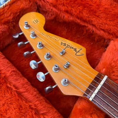 1987 Fender American Vintage '62 Stratocaster Olympic White (Early Corona Production AV62 - AVRI '62). image 10