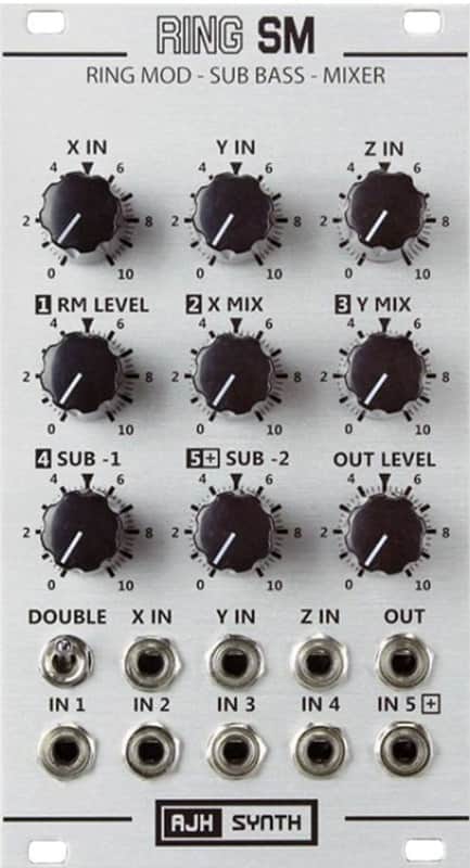 AJH SYNTH RING SM SILVER : BRAND NEW :  [DETROIT MODULAR] image 1