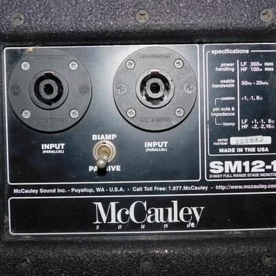 McCauley SM12-1 Stage monitor 1 left image 3