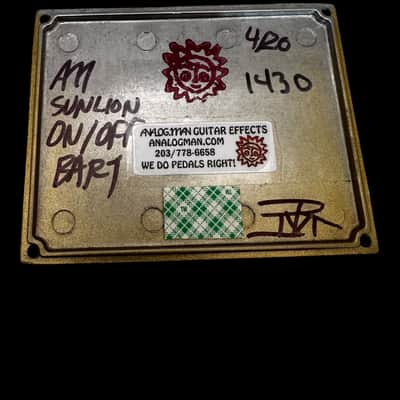 Analogman Bart Sun Lion With On/Off 2010s - Gold X7234 image 5