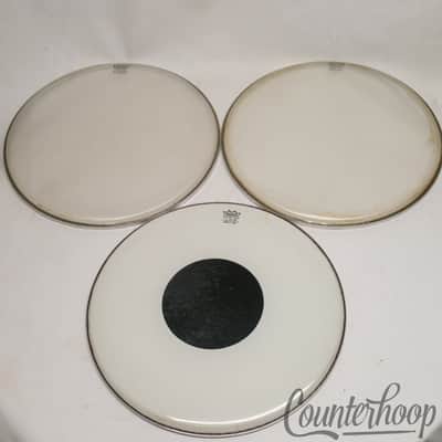 *Remo 3x 16" Emperor Snare + CS Batter Floor Tom Marching Parade Drum Heads Set* image 1