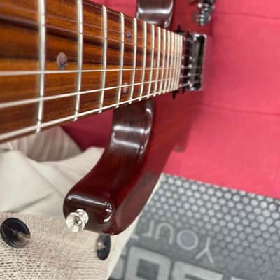 Easy E S-Style SSS Parts Guitar - Mahogany image 5