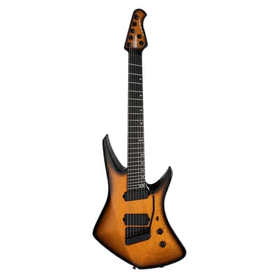 Ernie Ball Music Man Kaizen 7 7-String Guitar - Ember Burst - Open Box image 2