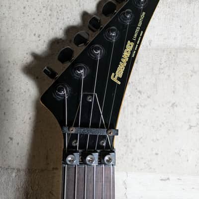 Fernandes Limited Edition 1H Super Strat 80's Black FST ST STC STJ image 6
