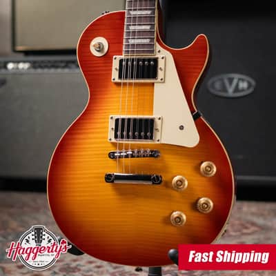 Epiphone Les Paul Standard 50s Figured Electric Guitar - Washed Cherry Sunburst image 1
