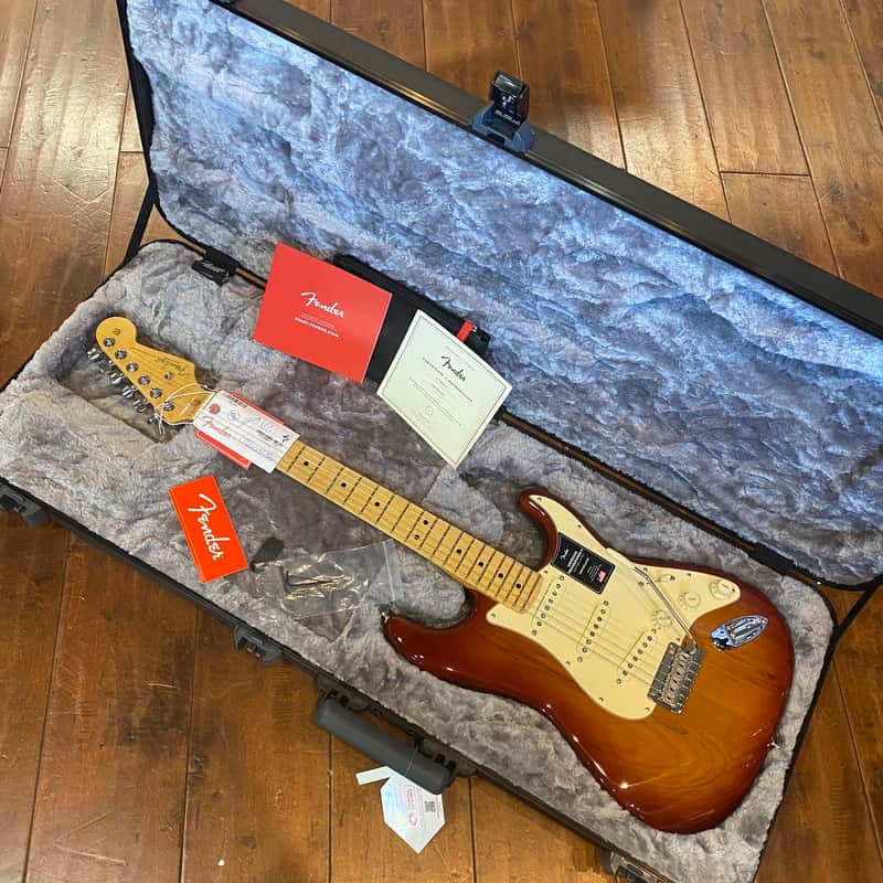 Fender American Professional II Stratocaster MN Maple  2021 Sienna Sunburst US210097326 image 1