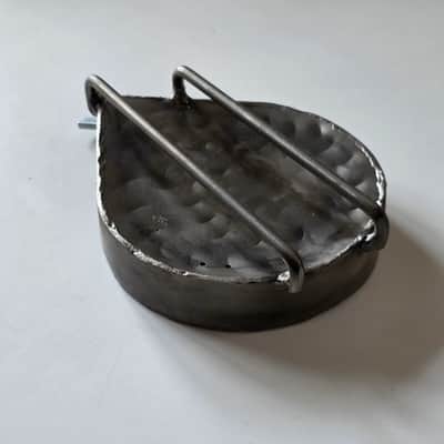 Pete Engelhart Metal Percussion Handmade Steel Lens Drum Dual Soundbars image 3