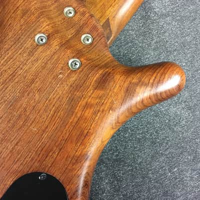 1999 Warwick Corvette Standard Left Hand Bass Guitar Natural Oil Finish Lefty Made In Germany image 18