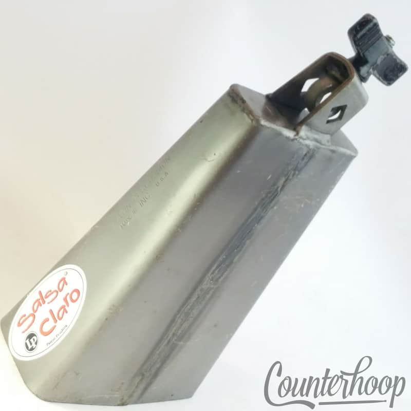 Latin Percussion Salsa Claro Cowbell LP Made In USA 7 1/4" x 5" x2 1/2" Cow Bell image 1