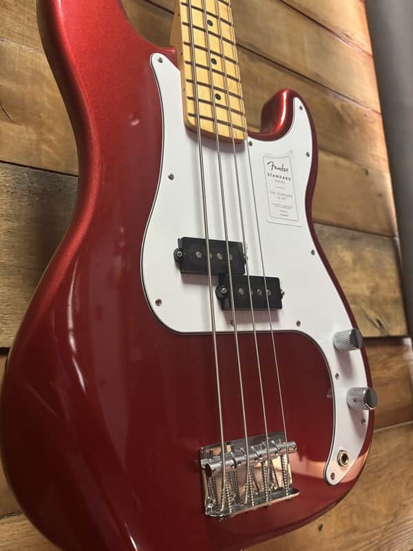 Fender Standard P-Bass Candy Cola image 1