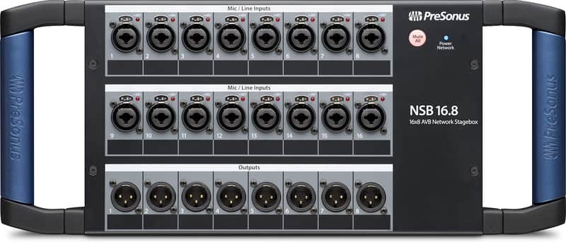 PreSonus NSB 16.8 | 16x8 AVB-Networked Stage Box image 1